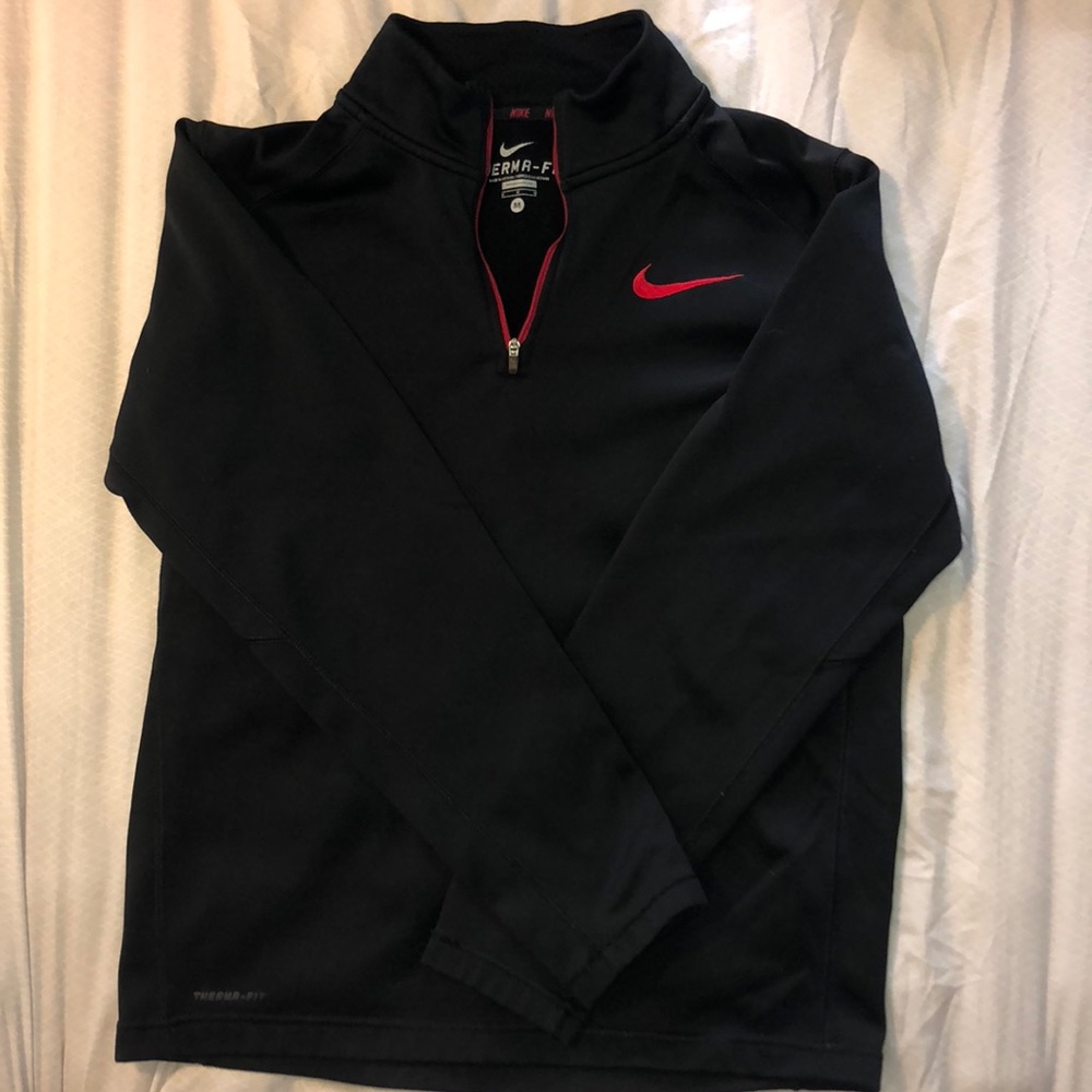 black quarter zip